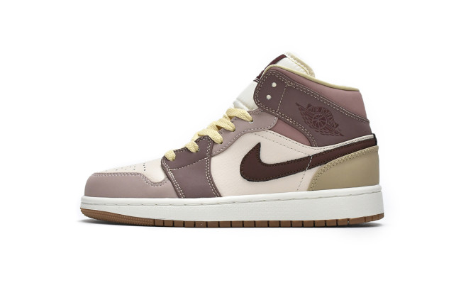 LJR Air Jordan 1 Mid Brown Tan DO7440-821