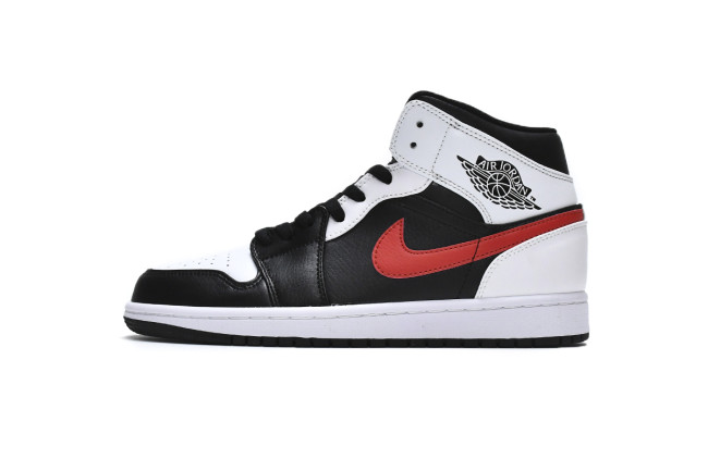 LJR Air Jordan 1 Mid Chile Red 554724-075