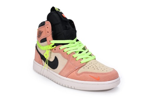 LJR Air Jordan 1 High Switch Apricot Powder CW6576-800