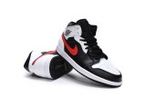 LJR Air Jordan 1 Mid Chile Red 554724-075