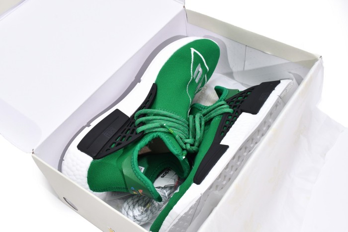 LJR Pharrell Williams x Adidas Originals NMD HU Green BB0620