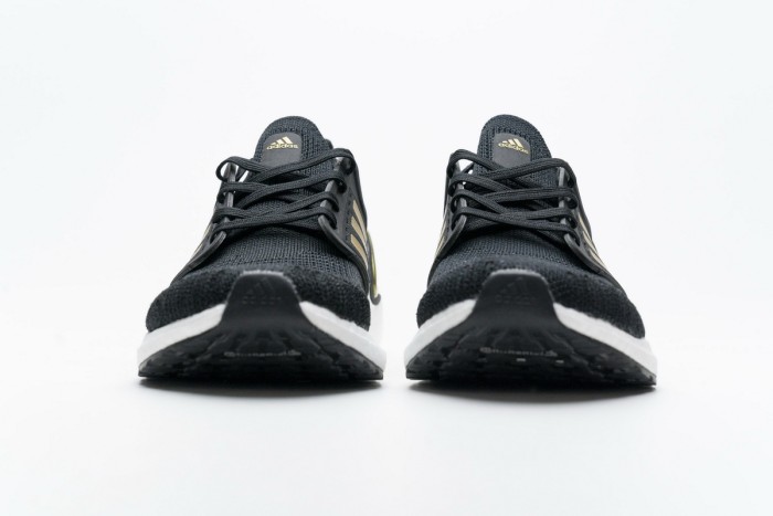 LJR Adidas Ultra Boost 20 CONSORTIUM Black Gold Metallic Real Boost EE4393