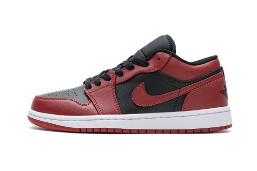 LJR Air Jordan 1 Low Varsity Red 553558-606