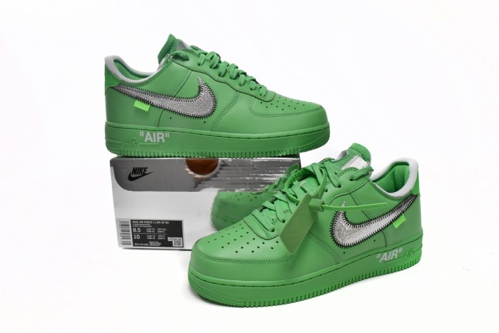 OFF White X Air Force 1 Low Green DX1419-300