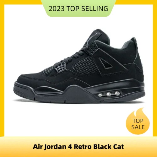 LJR Air Jordan 4 Retro Black Cat (2020) CU1110-010