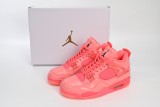 LJR Air Jordan 4 Retro Powder Lacquer Leather AQ9128-600