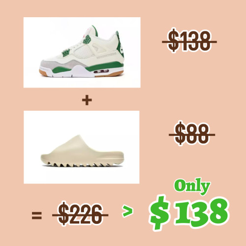 Buy Nike SB x Air Jordan 4 “Pine Green” Get Yeezy Slide