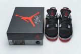 [Flash Sale] LJR Air Jordan 4 Retro Bred (2019) 308497-060