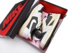 Free Shipping Travis Scott x Air Jordan 1 Low White BrownBarb DM7866-162