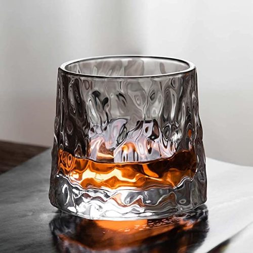 Water Glasses Transparent Glass Wine Glass high Temperature Resistant Trend Home Direct Drinking Coffee gyro Cup Striped Pattern