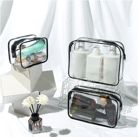 transparent cosmetic bolsa
