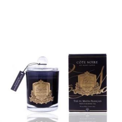COTE NOIRE FRENCH MORNING TEA - GOLD BADGE CANDLES 450G
