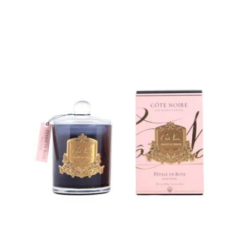 PETALO DI ROSA - CANDELE CON BADGE IN ORO 450g