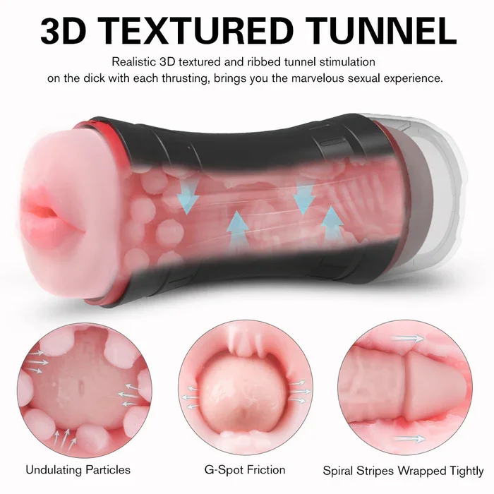 Double-headed, double-hole airplane cup male masturbation cup fleshlight type men aircraft cup