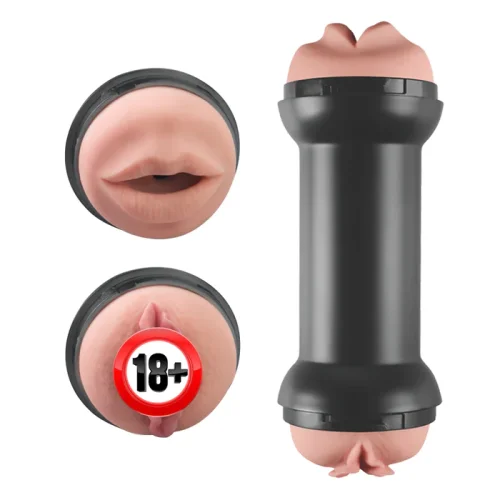 Double Side Stroker Realistic Pussy And Mouth Male Masturbator for Men Adult Toys