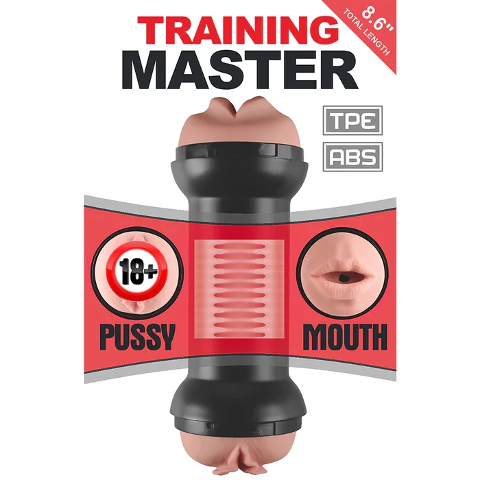 Double Side Stroker Realistic Pussy And Mouth Male Masturbator for Men Adult Toys