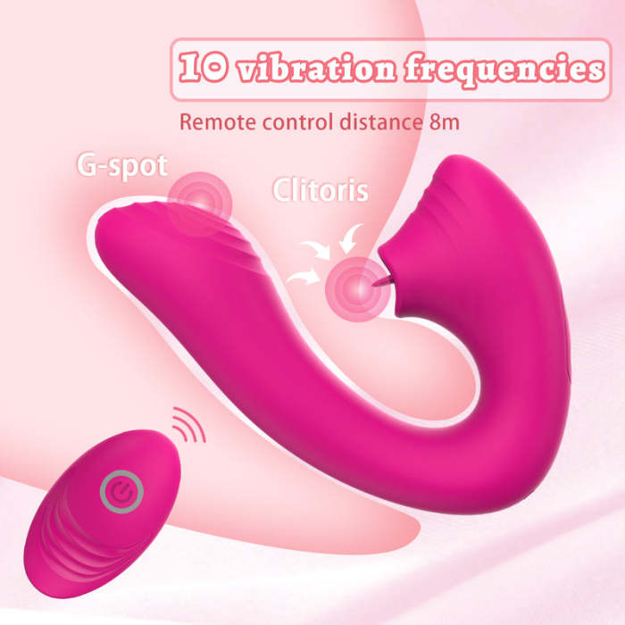 2-In-1 Sucking Tongue Licking Vibration for Female