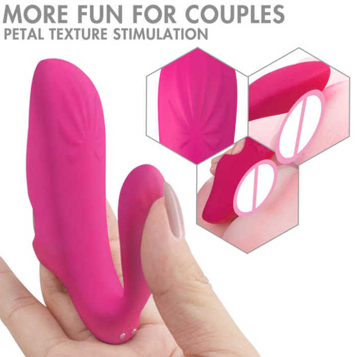Mini Finger Vibrators Sex Toys for Women Clitoris G Spot Stimulator Finger Vibrator Massage Usb Silicone Finger