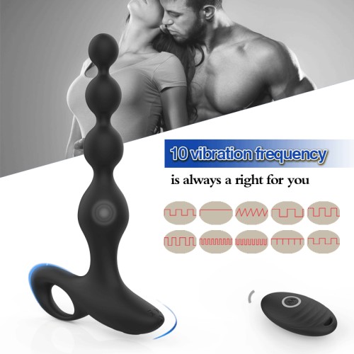  Wireless Remote Control Beads Plugs Toys for Men