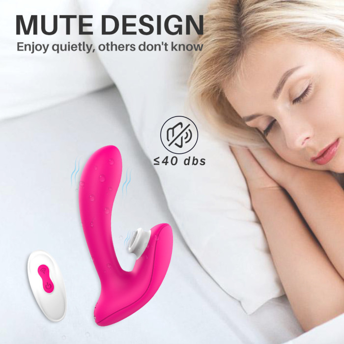 Wearable Vibrator Waterproof G-Spot Clitoral Sucker and Vibrator