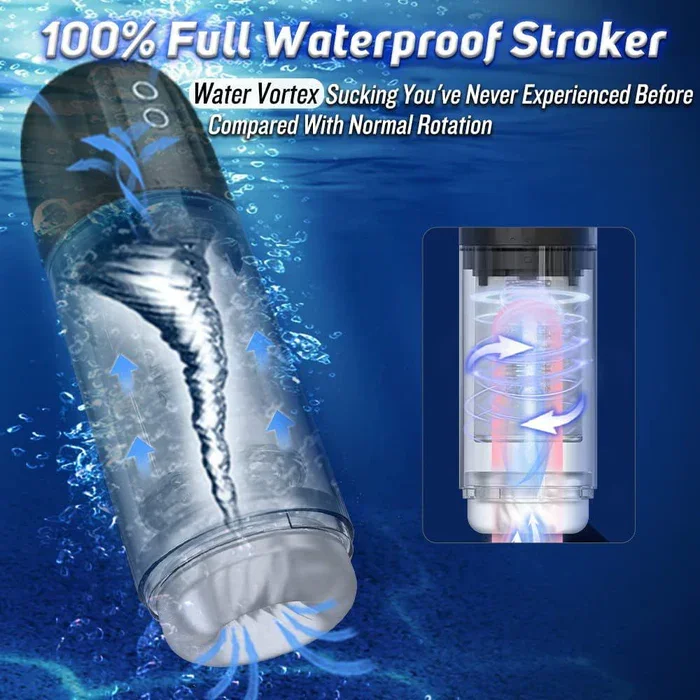Automatic Rotating Sucking Male Masturbator for Men