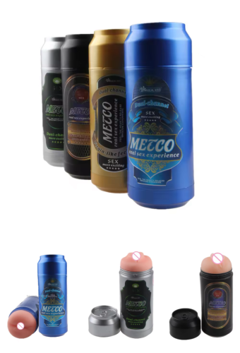 Male sex toys beer can masturbation cup manual & automatic for men portable