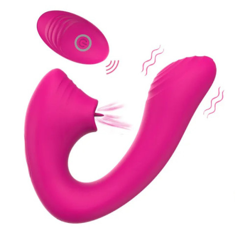 2-In-1 Sucking Tongue Licking Vibration for Female