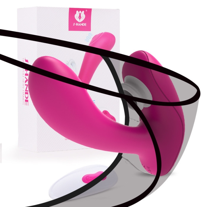 Wearable Vibrator Waterproof G-Spot Clitoral Sucker and Vibrator