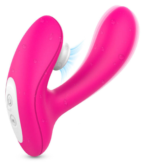 Wearable Vibrator Waterproof G-Spot Clitoral Sucker and Vibrator