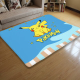 Pikachu Bleu Tapis de Sol Chambre à Coucher Tapis pour Salon