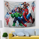 Super Hero Spiderman Tapisserie Murales Tenture Murale pour Chambre