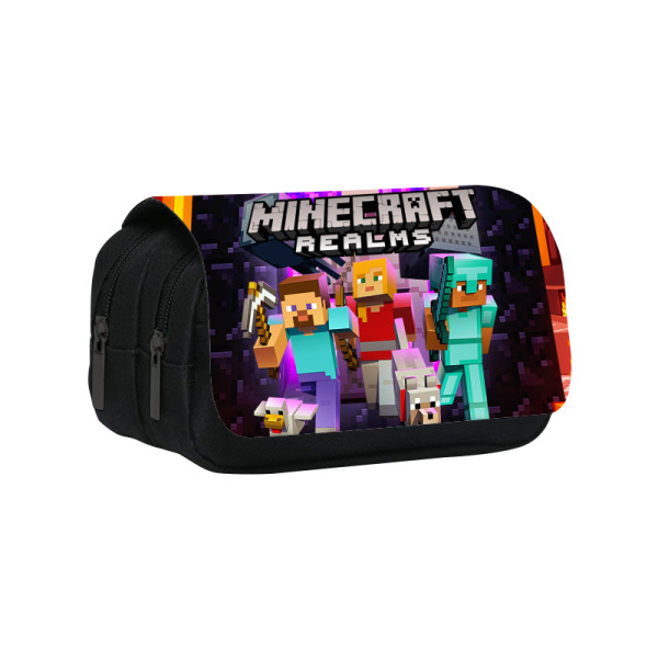 Trousse à Crayons Minecraft Trousse Scolaire Organisateur