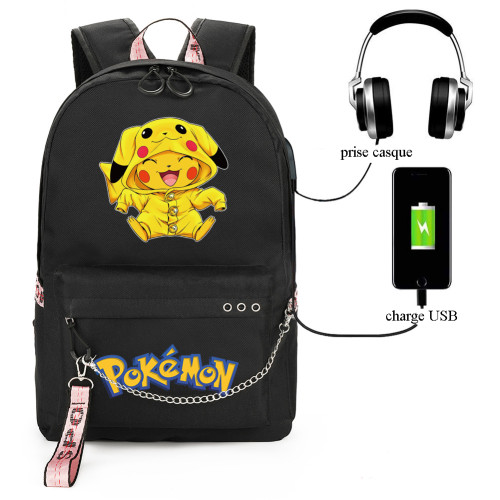 Sac à Dos Pikachu Sac école Sac d'épaule Scolaire