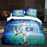 Housse de Couette Juventus Football Star Parure de Lit Set de Lit