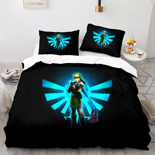 Housse de Couette The Legend of Zelda Parure de Lit Set de Lit