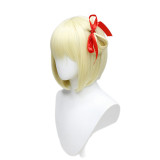 Lycoris Recoil Chisato Nishikigi Perruque Cosplay Déguisement Accessoires