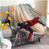 Couverture de Canapé Spider Man Couvertures en Molleton de Flanelle Plaid