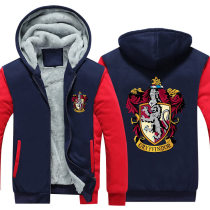 Harry Potter Chaud Sweats à Capuche Zippé Veste à Capuche Polaires Hiver