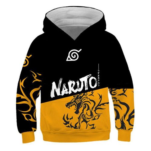 Naruto Sweat à Capuche Pull à Capuche Enfant