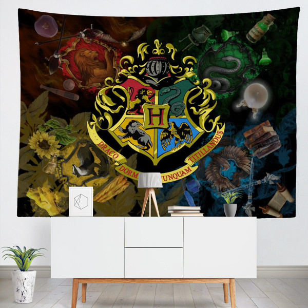 Harry Potter Hogwarts Tapisserie Murales Tenture Murale Décoration Maison Cadeau