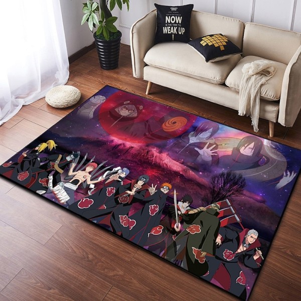 Naruto Tapis de Salon Tapis Chambre Tapis de Sol Décoration Chambre Cadeau