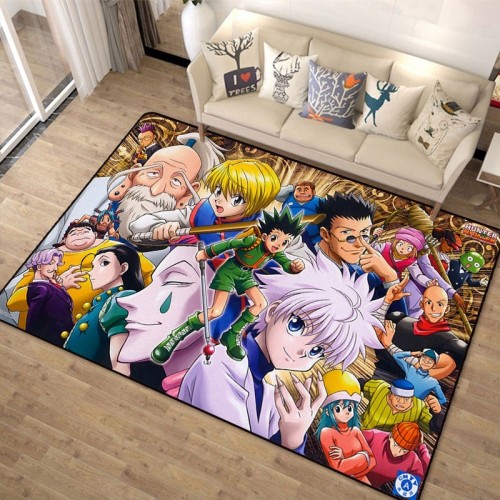 Hunter × Hunter Tapis de Salon Tapis Chambre Tapis de Sol Décoration Chambre Cadeau