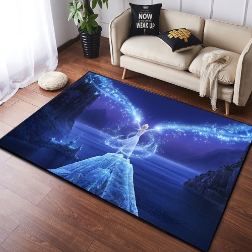 Reine des Neiges Elsa Tapis de Salon Tapis de Sol Tapis Maison Chambre