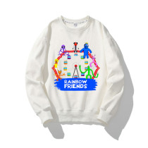 Roblox Rainbow Friends Sweat-Shirt Col Rond Sweatshirt Sport Adulte Enfant