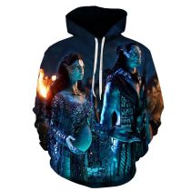 Avatar 2 Sweat à Capuche Sweatshirt Sweat Loisir Grandes Poches