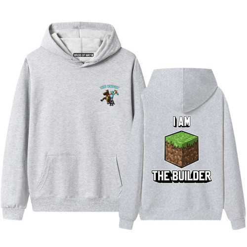 Minecraft Sweat à Capuche Pull à Capuche Sweatshirt à Capuche Homme