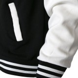 Uzumaki Naruto Veste de Baseball Blouson à Boutons Jacket Homme