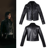 Mercredi Jacket Costume Déguisement Blouson Femme Manteau