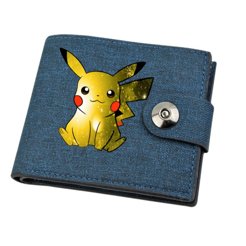 Pokémon Pikachu Portefeuille Porte Monnaie Emplacements pour Cartes  étudiants