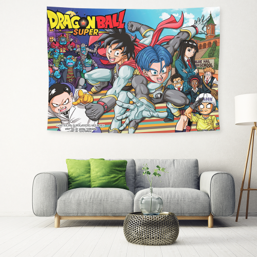 Dragon Ball Super Tenture Murale Tapisserie Murale Décoration Murale